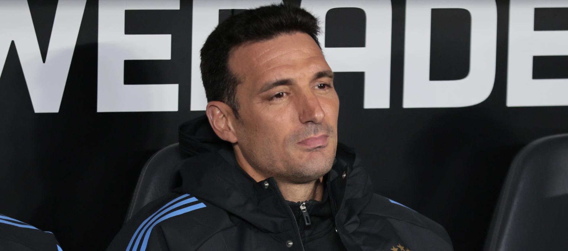 Lionel Scaloni, técnico de la Selección Argentina.