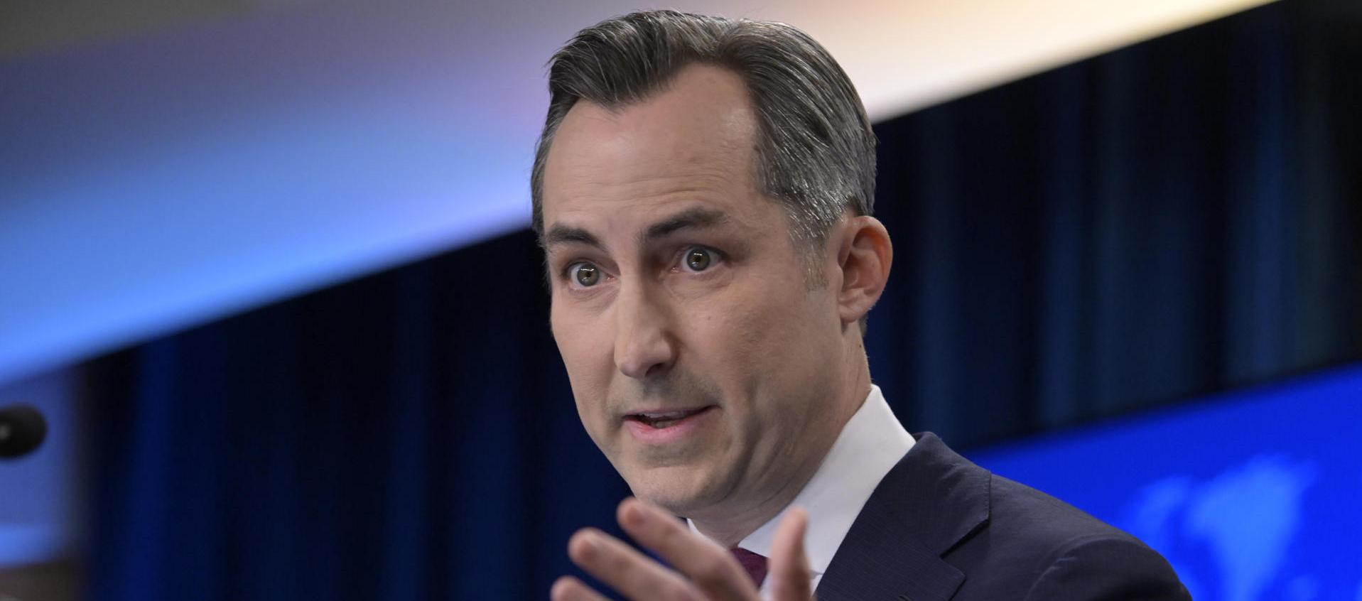 Matthew Miller, portavoz del Departamento de Estado.