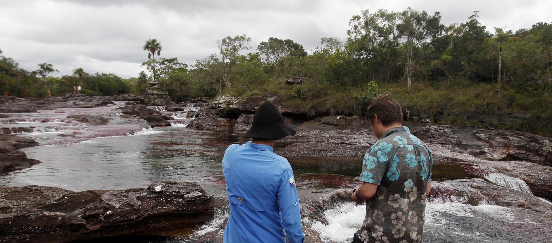 Río de los Siete Colores, en zona rural del Magdalena.