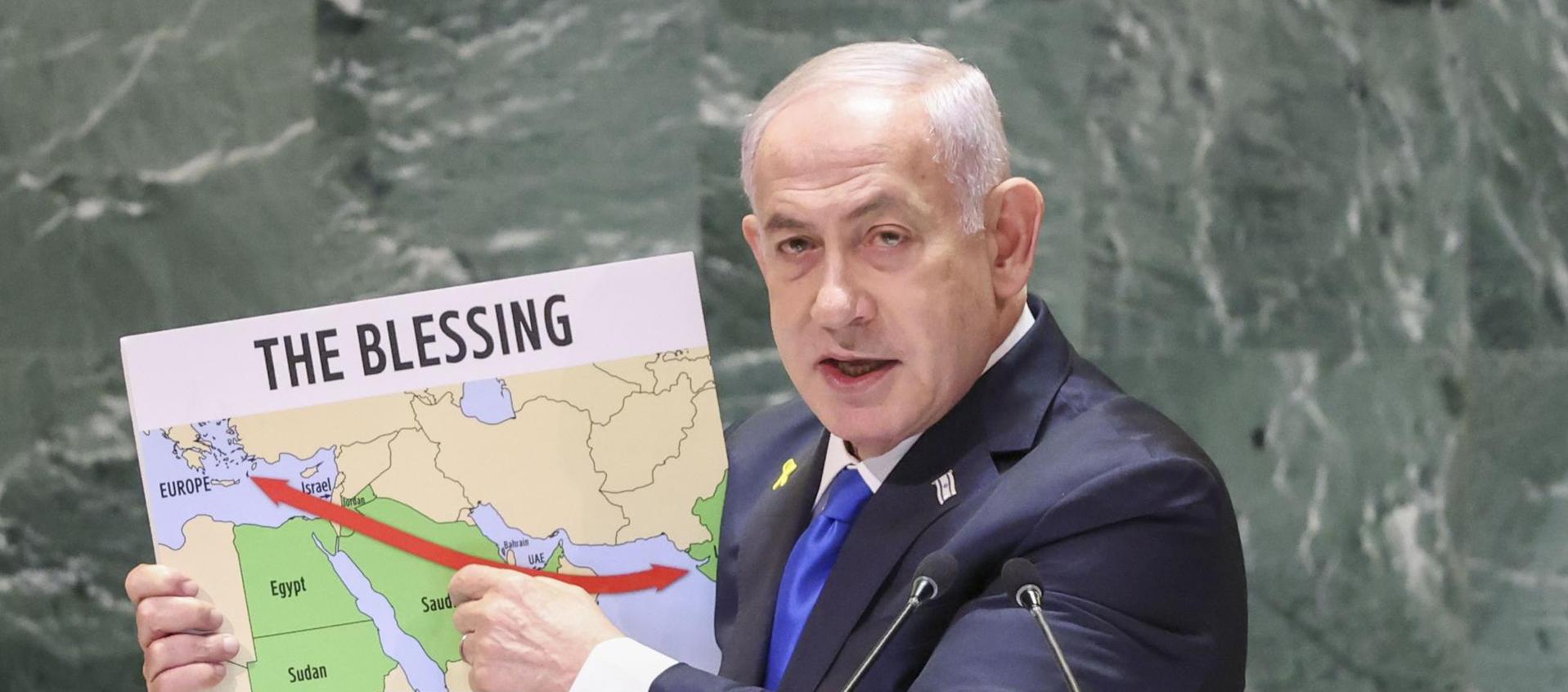 Primer ministro israelí, Benjamín Netanyahu. 