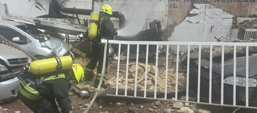 Explosión en centro recreacional de Mesitas del Colegio