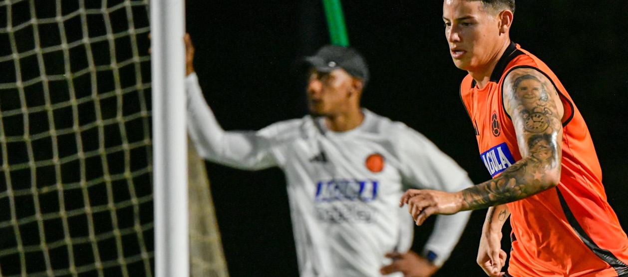 James Rodríguez, mejor jugador de la Copa América y capitán de la Selección Colombia.