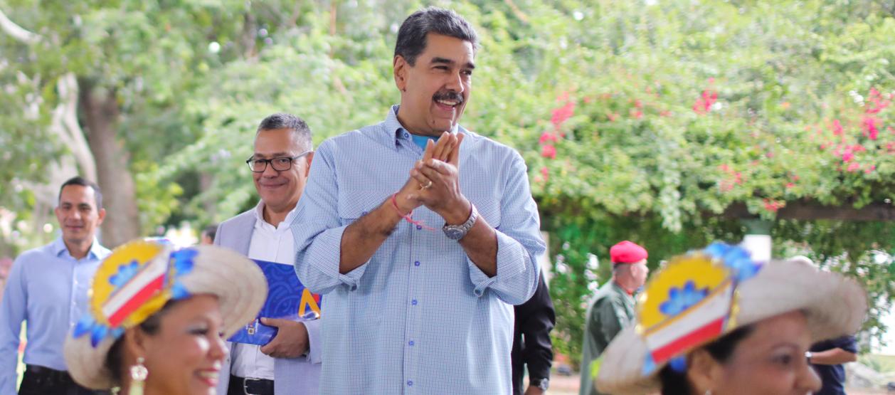 Nicolás Maduro, presidente de Venezuela. 