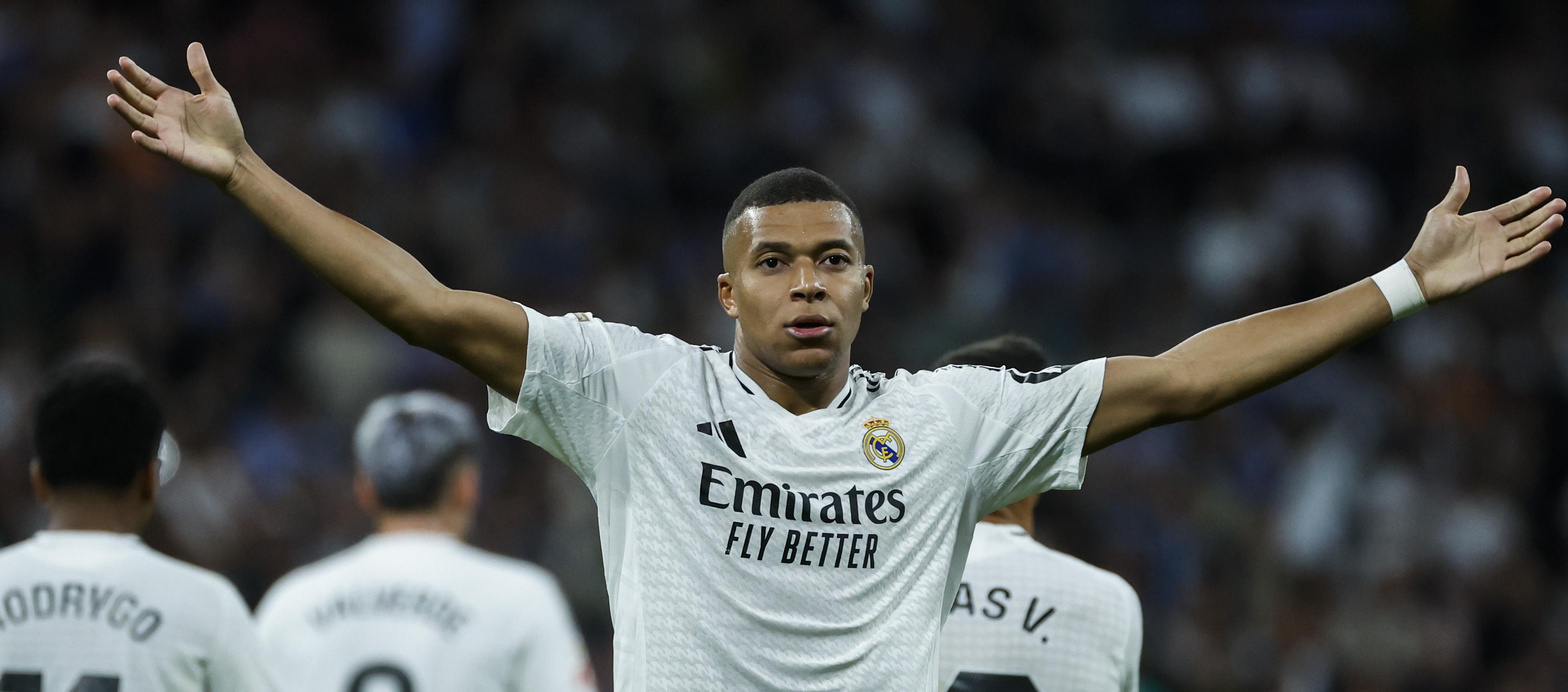 Kylian Mbappé se perdió el derbi contra el Atlético de Madrid tras lesionarse contra el Alavés.