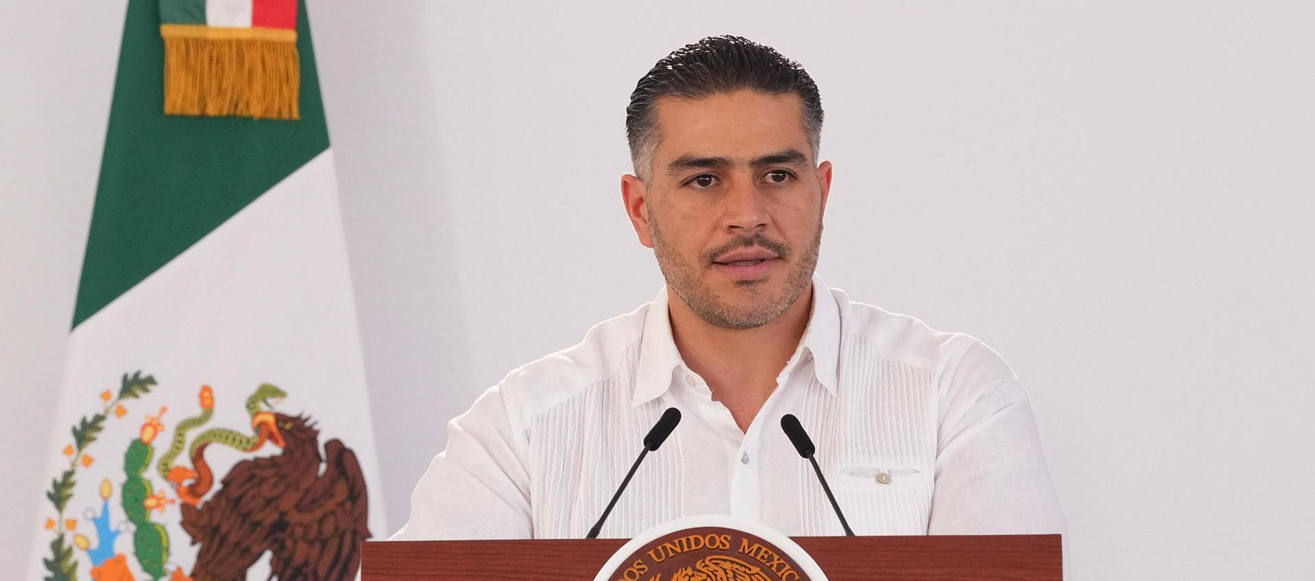 Omar García, Secretario de Seguridad y Protección Ciudadana de México.