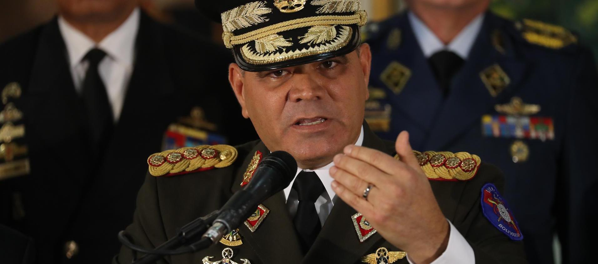 Ministro de Defensa de Venezuela, Vladimir Padrino López.