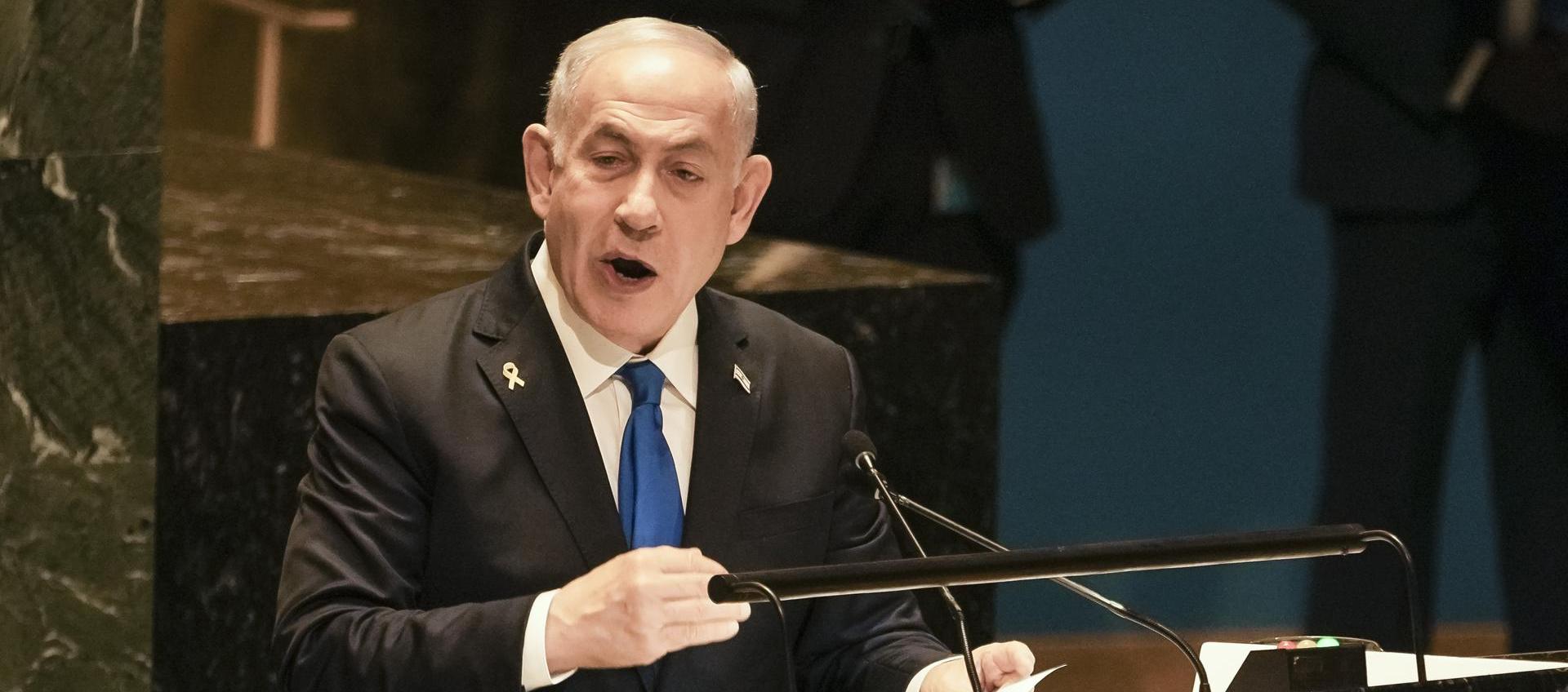 Benjamín Netanyahu, primer ministro de Israel.