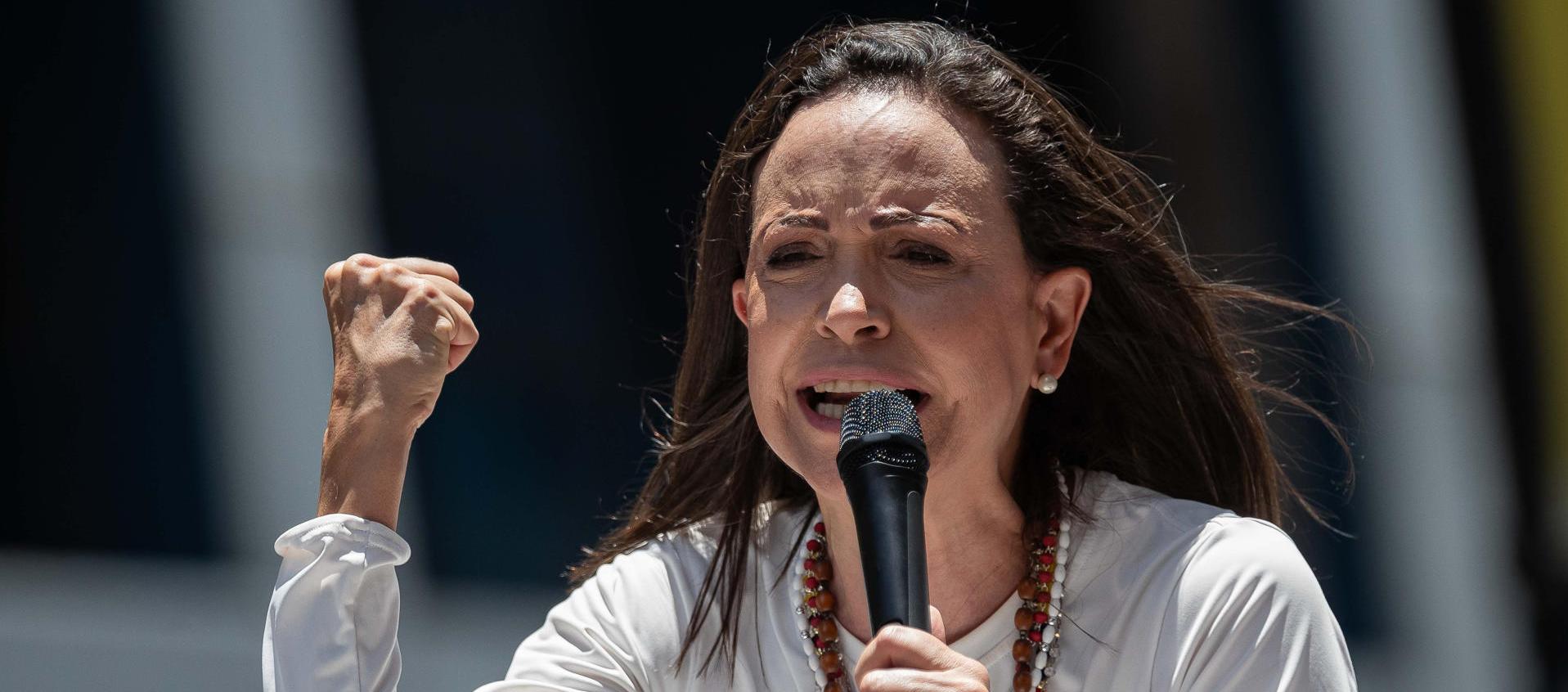 María Corina Machado, líder opositora venezolana.