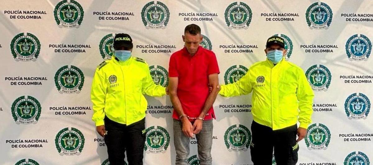 Adrián Alberto Cano Gómez, el día de su captura.