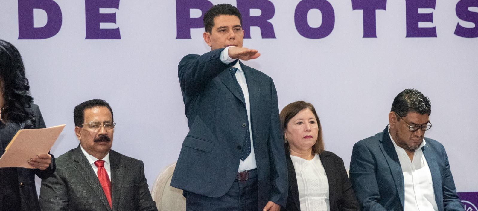 Alejandro Arcos Catalán, alcalde municipal de la ciudad de Chilpancingo.