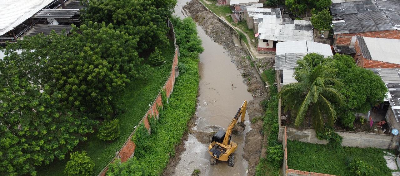 Limpieza de afluente.