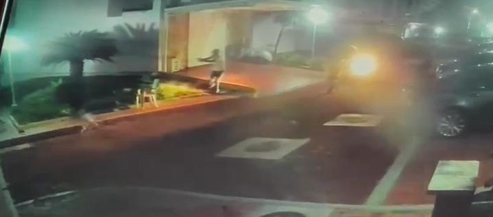 Imagen de la balacera.