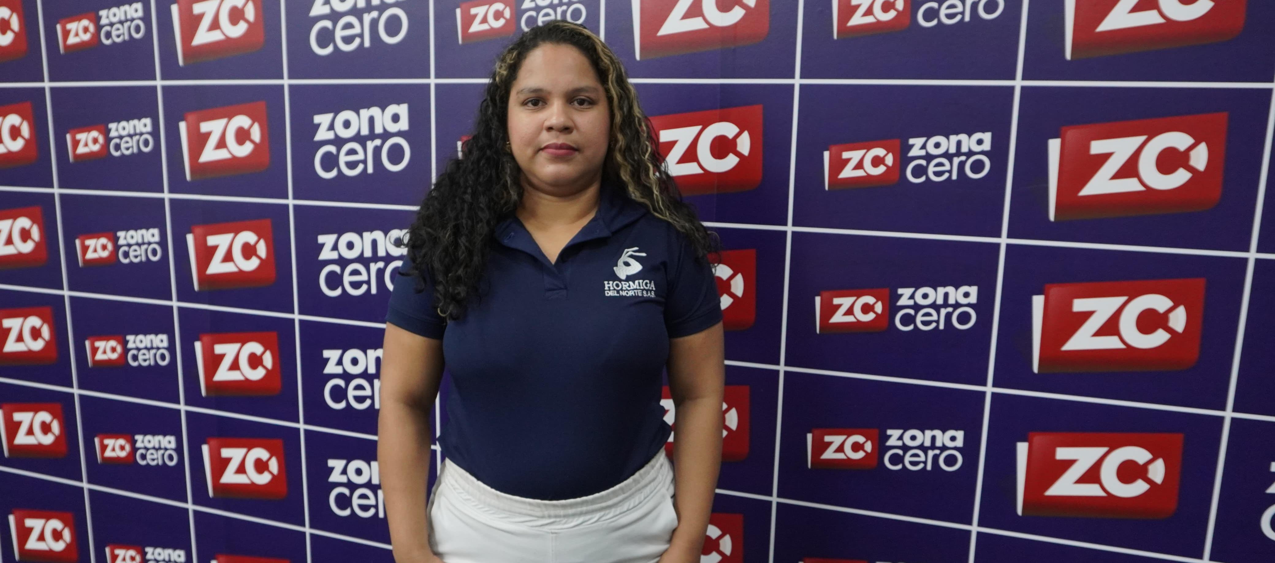 Brenda De las Salas, sobreviviente del accidente.