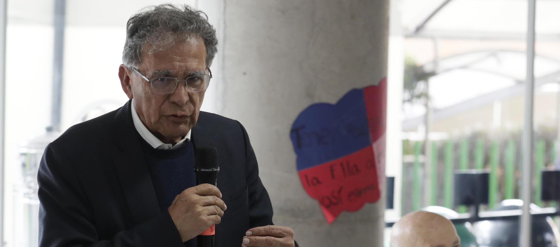 El jefe negociador del Gobierno, Camilo González.