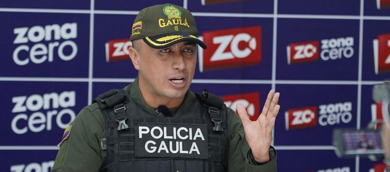  Mayor Nelson Ramírez Manríque, Comandante del Gaula Atlántico.