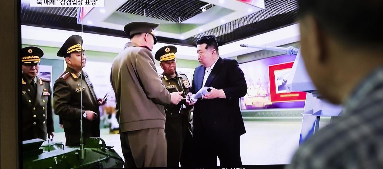 Así anunció la televisión de Corea del Sur el ataque de Corea del Norte.