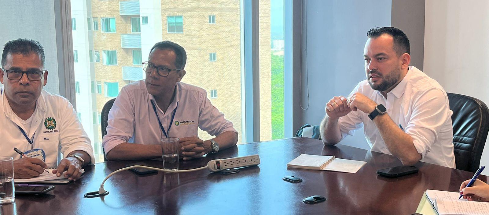 Edwin Palma, agente interventor de Air-e.