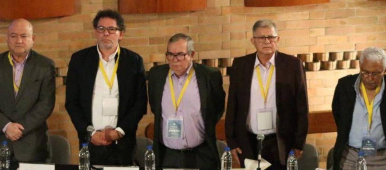 Antiguo secretariado de las FARC.