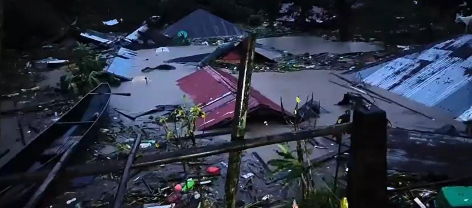 Inundaciones en Filipinas.