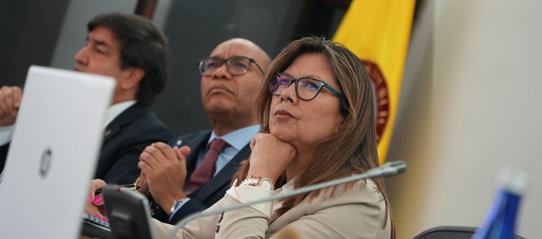 La Fiscal General de la Nación, Luz Adriana Camargo.