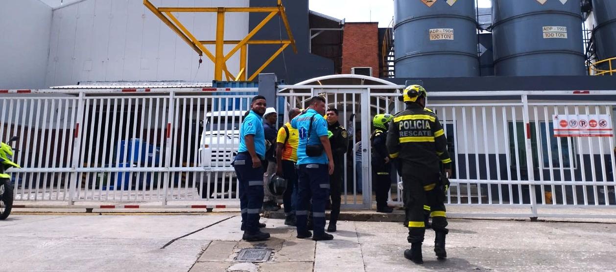 Emergencia en empresa Naturmega