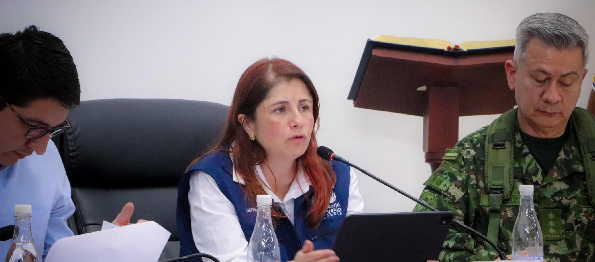 Defensora del Pueblo, Iris Marín Ortiz. 