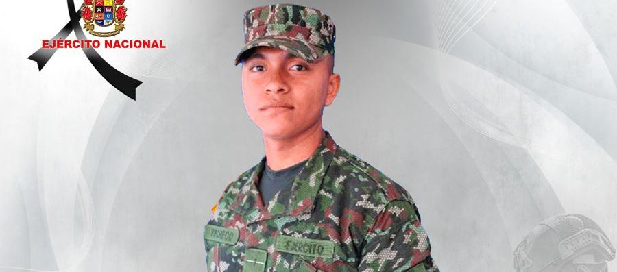 El soldado asesinado.