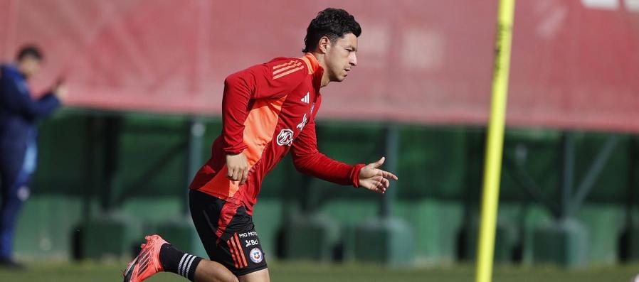 César Pérez, convocado de último momento para visitar a Colombia.