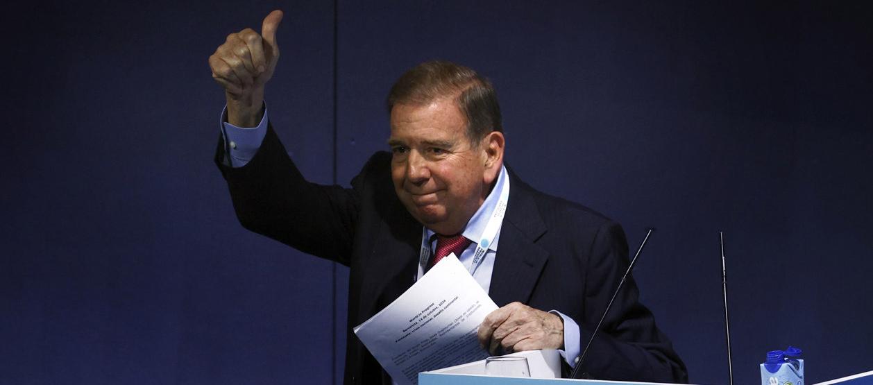 El opositor venezolano Edmundo González.