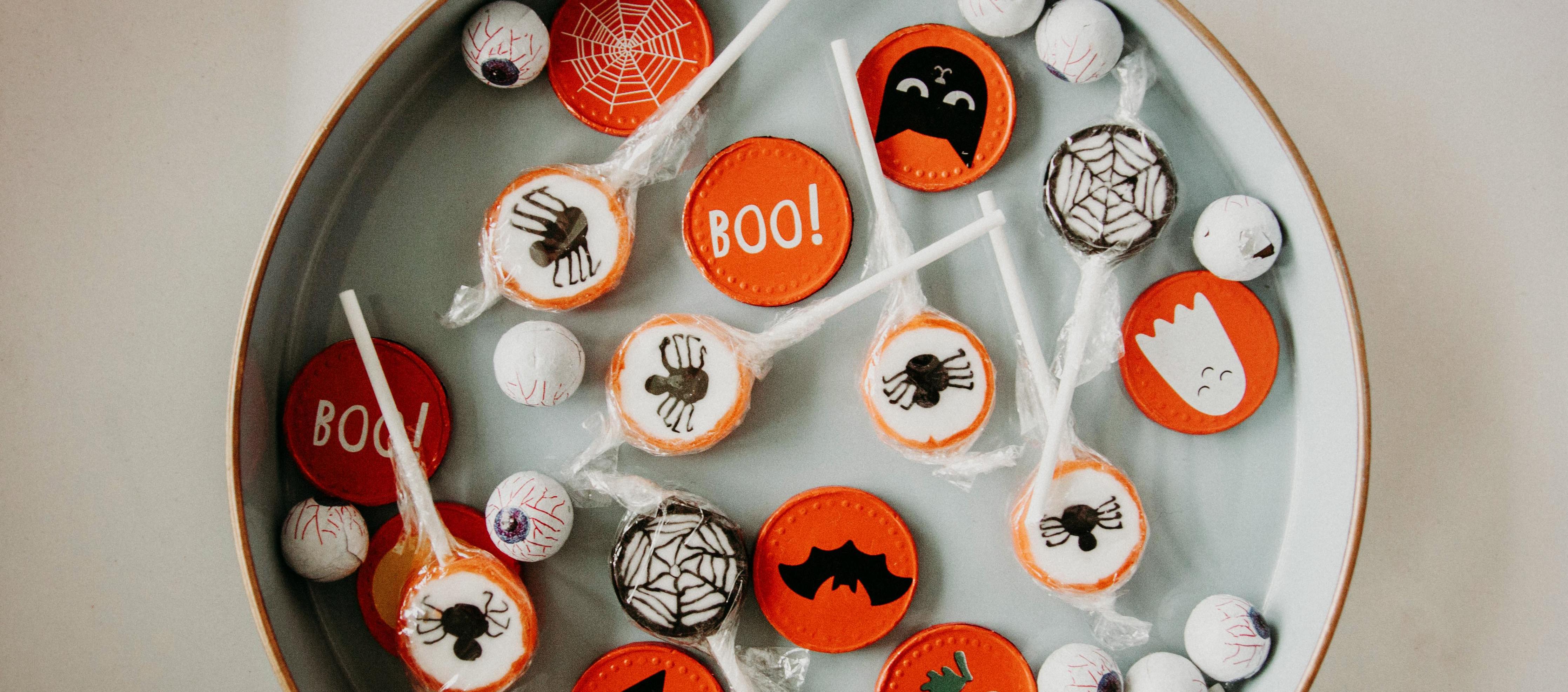 Dulces de Halloween.