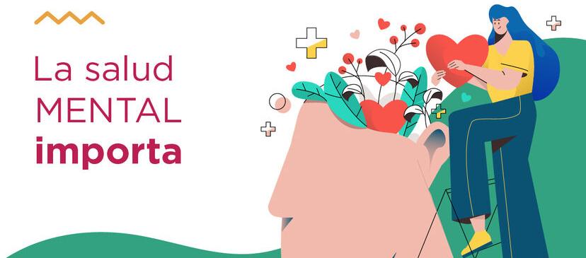 Ilustración sobre Salud Mental