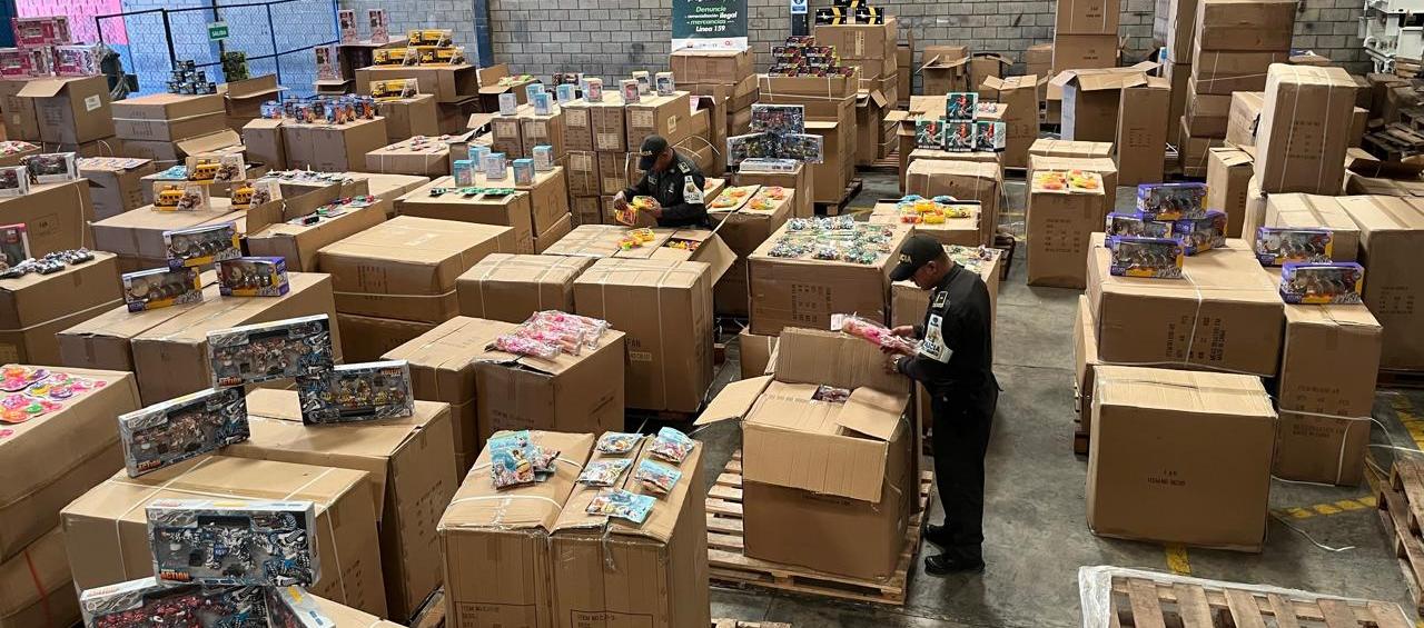 Aprehenden más de 44 mil juguetes de contrabando en Barranquilla 
