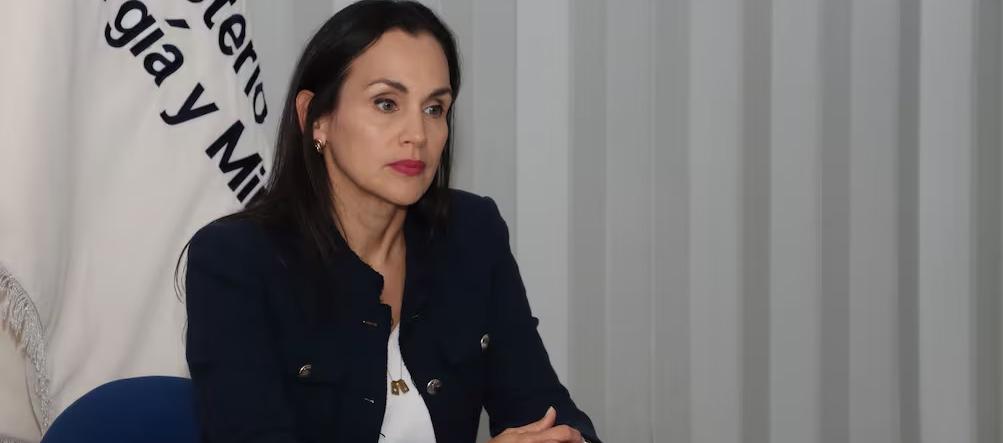  Inés Manzano, ministra de Energía y Minas. 