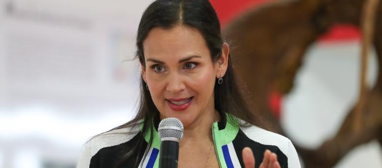 Inés Manzano, Ministra de Ambiente, Agua y Transición Ecológica de Ecuador.