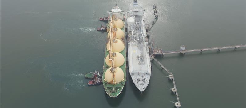 Infraestructura de almacenamiento y regasificación.