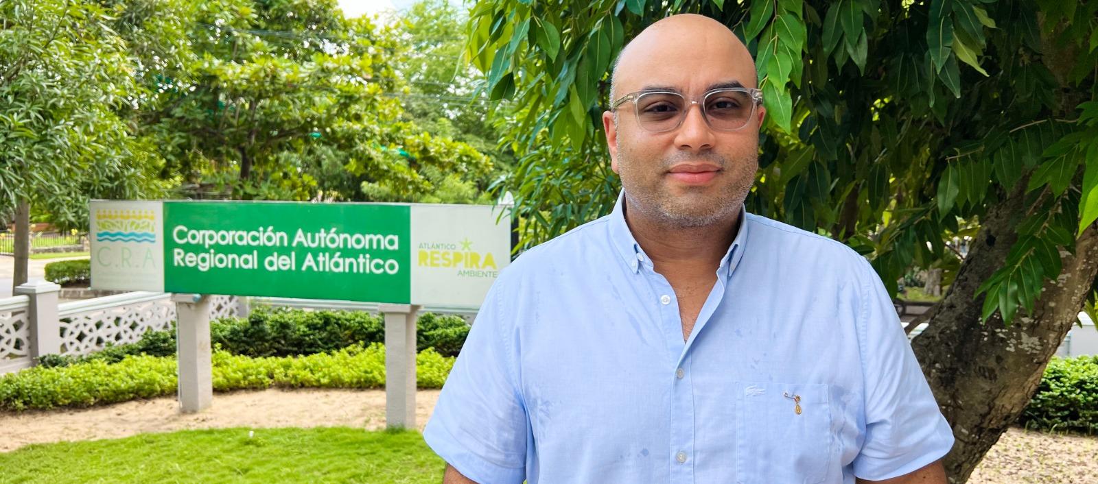 El director de la C.R.A., Jesús León Insignares.