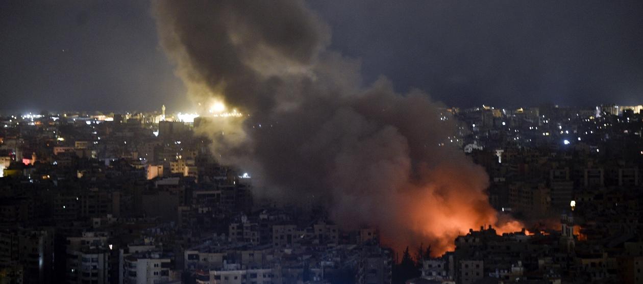 Imagen de los bombardeos.