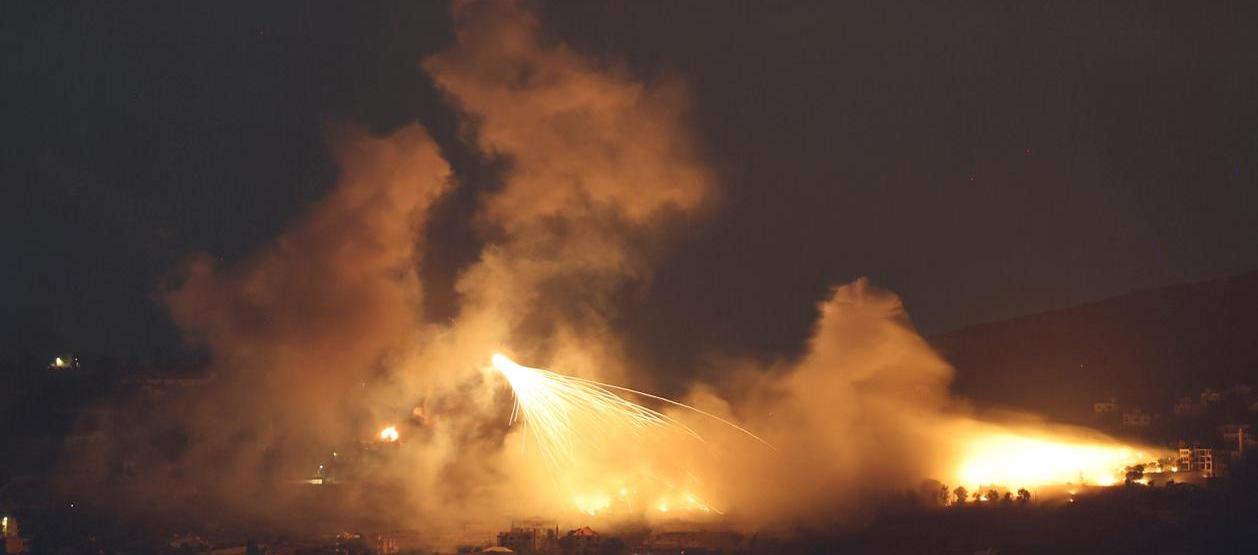 Imagen de los ataques en el Líbano.