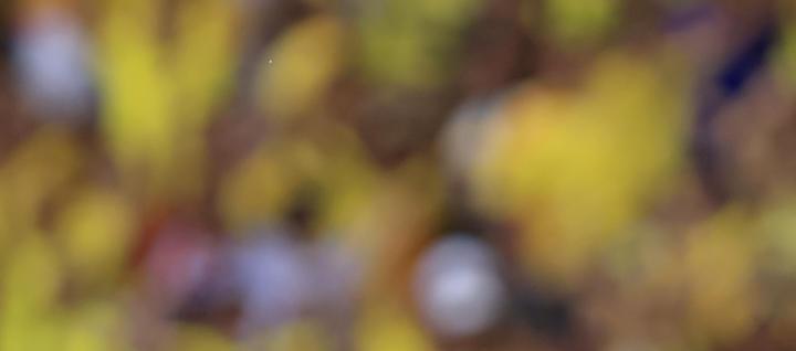 Luis Díaz celebrando su gol.