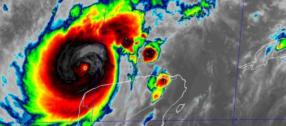 Milton es un huracán de categoría 5.