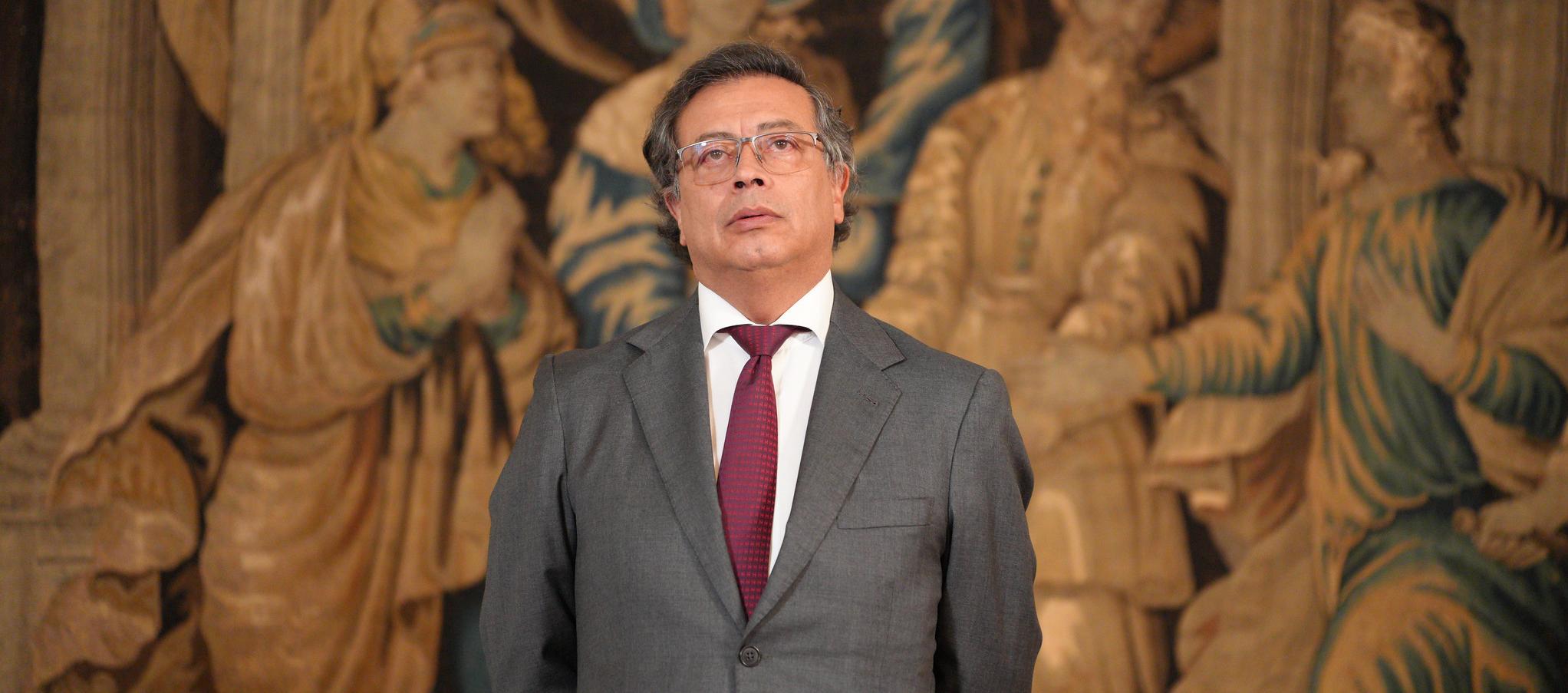 El Presidente Gustavo Petro.
