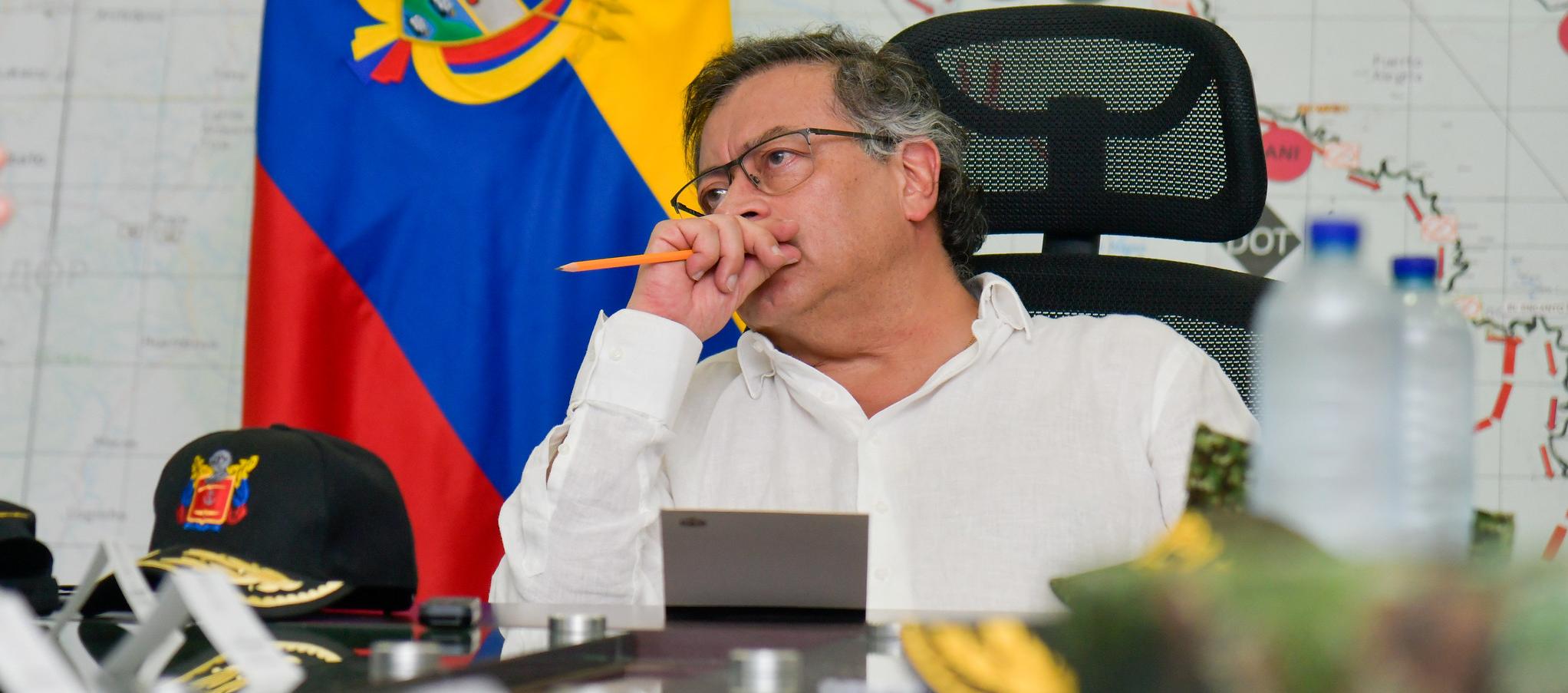 El Presidente de la República, Gustavo Petro.