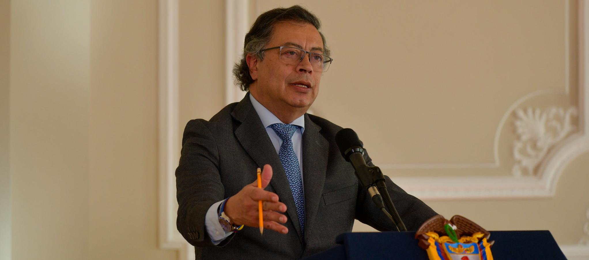 El Presidente de la República, Gustavo Petro.