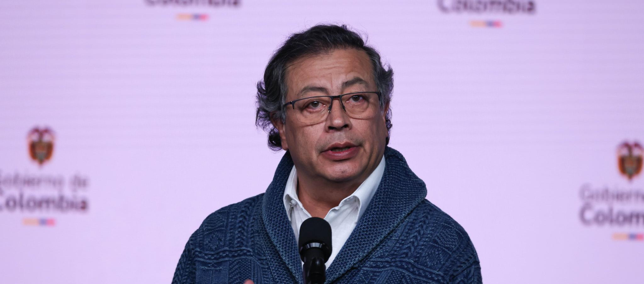El Presidente Gustavo Petro.