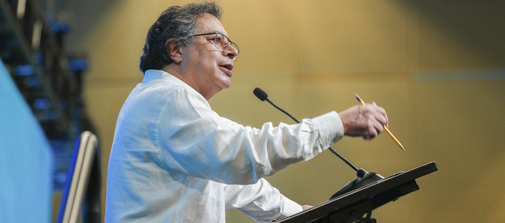 El Presidente de la República, Gustavo Petro.
