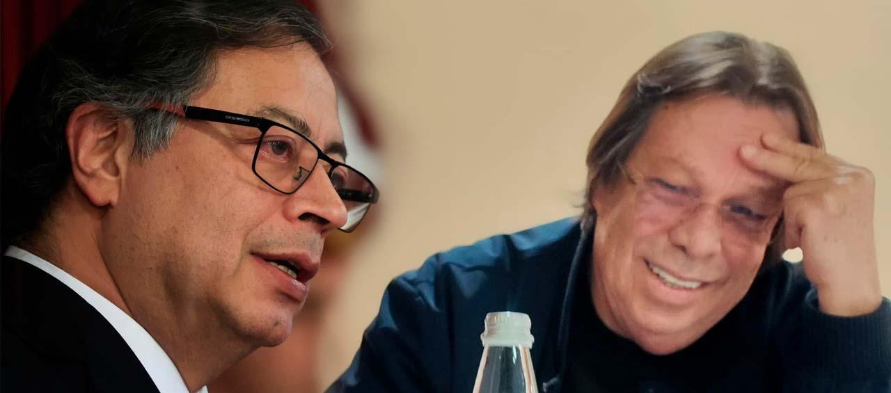 Gustavo Petro y César Lorduy.