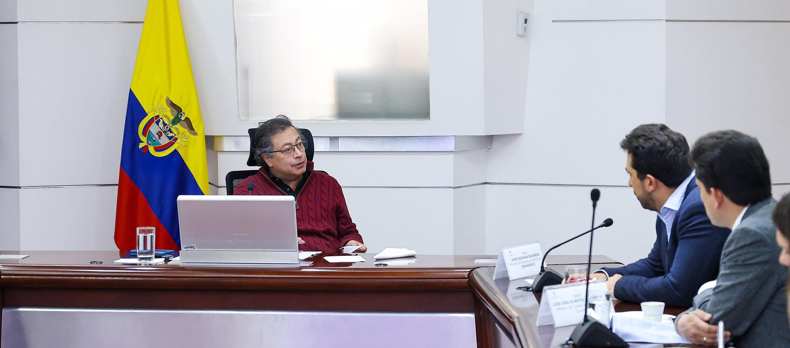 El Presidente Gustavo Petro.