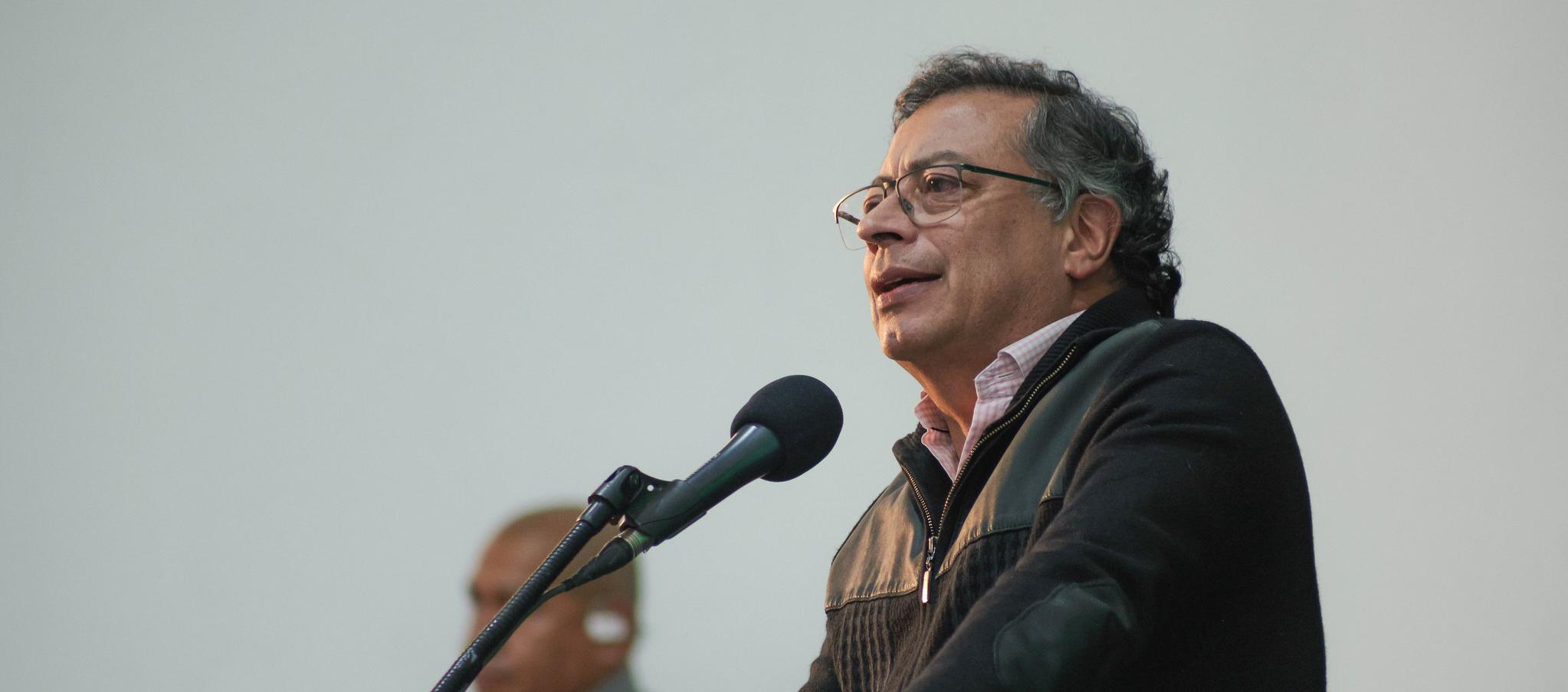 El Presidente Gustavo Petro.