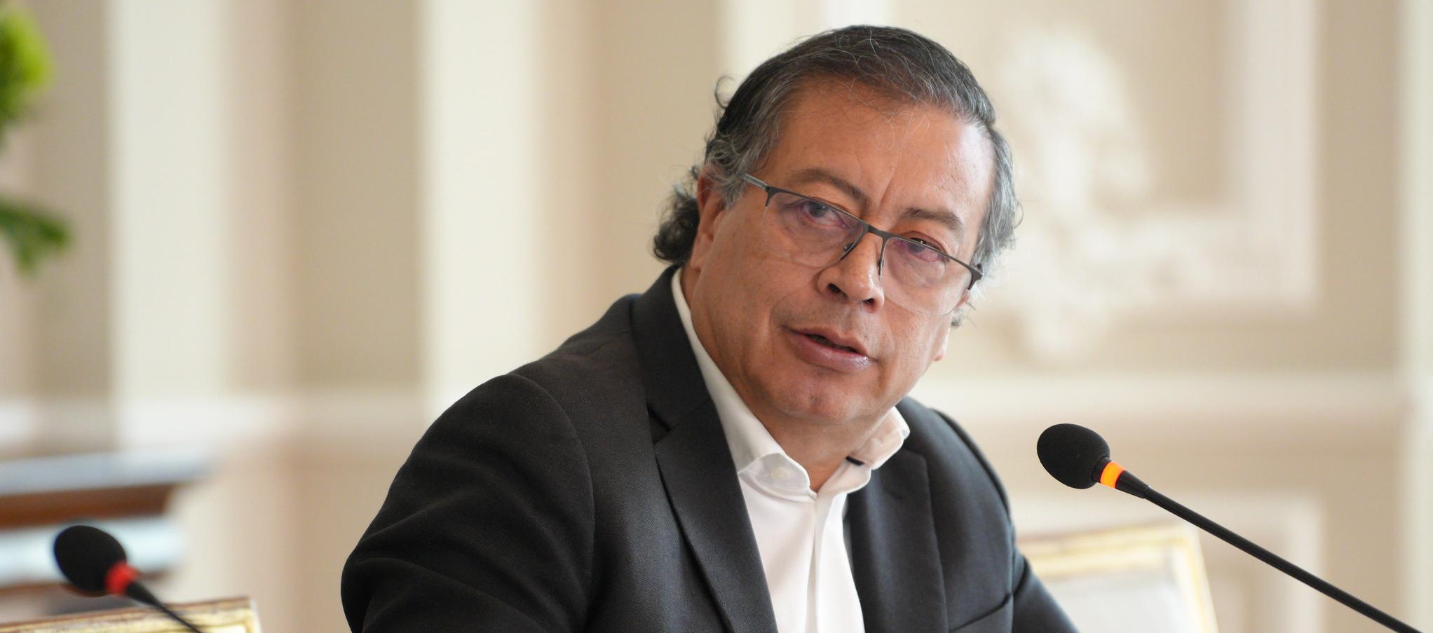 El Presidente Gustavo Petro.