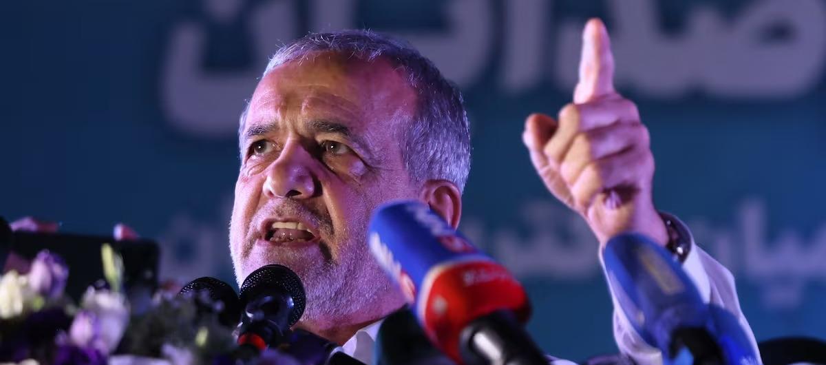  El presidente de Irán, Masud Pezeshkian.